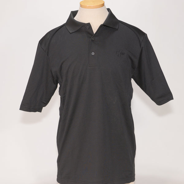 Extreme Performance Men's Black Polo in