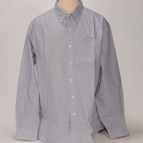 Port Authority Men's Dress Shirt, LS, Solid Gray