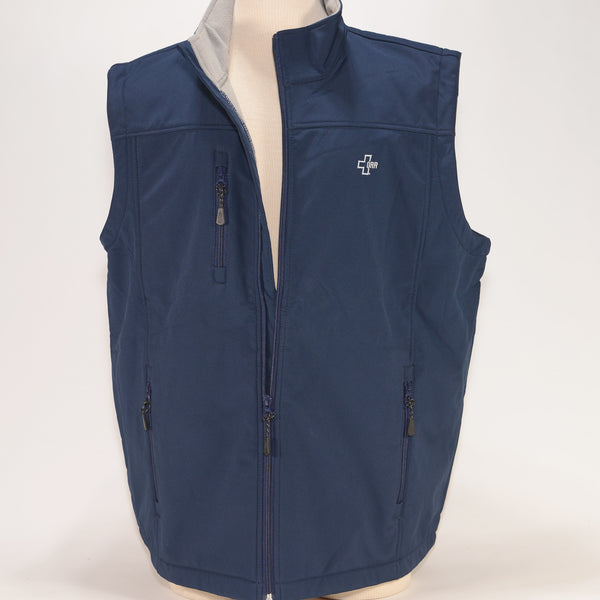 Devon Jones Dark Blue w/ Gray Lining Vest