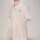 Crandall Elevate/TriMark Women's, Polo, SS, White w/ Mint-Black Logo SKU 2033