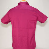 Port Authority Women's, Dress Shirt SS, Wild Berry w/Matching Logo - SKU 2025