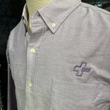 Port Authority Men's Dress Shirt, LS, Solid Light Purple - SKU 2076