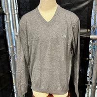 Port Authority Light Gray V-Neck Sweater with White ORR Logo - SKU 2059
