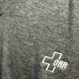 Port Authority Light Gray V-Neck Sweater with White ORR Logo - SKU 2059