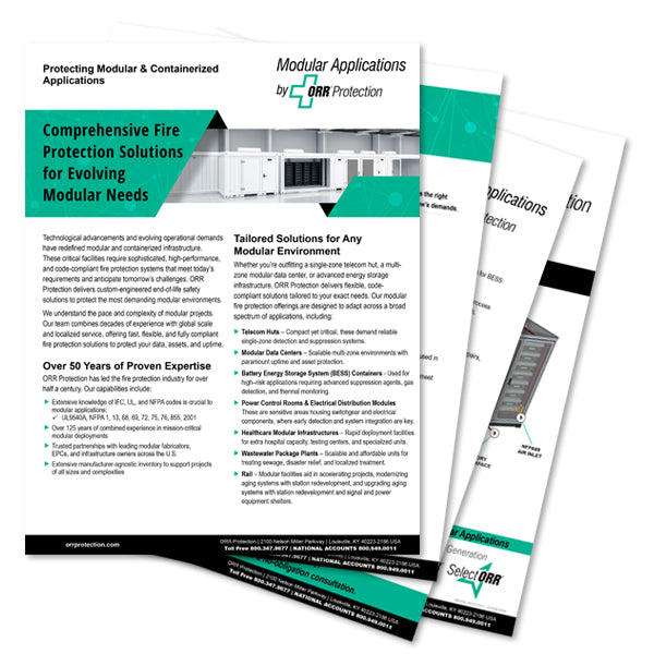 ORR Protection Modular Applications Brochure_PDF Digital Only