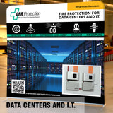 Large 10ft. Booth Banner (back wall display) - Data Centers and I.T.