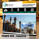 Large 10ft. Booth Banner (back wall display) - Power Generation Industrial
