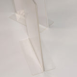 Flyer sign holder, two-sided, letter size