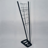 Flyer/brochure holder, 5-tier metal rack