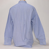 Port Authority Men's Dress Shirt, Blue w/ Small Dark Blue Check - SKU 2041