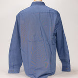 Port Authority Men's Dress Shirt, LS, Slate Blue - SKU 2049