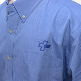 Port Authority Men's Dress Shirt, LS, Slate Blue - SKU 2049