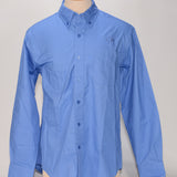 Port Authority Men's Dress Shirt, LS, Solid Sky Blue - SKU 2043