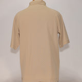 Port Authority Men's Desert Tan, small ribbed Polo - SKU 2006