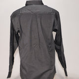 Red House Men's Dress Shirt, LS, Gun Metal Gray - SKU 2048