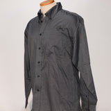 Red House Men's Dress Shirt, LS, Gun Metal Gray - SKU 2048