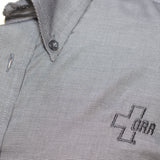 Red House Men's Dress Shirt, LS, Gun Metal Gray - SKU 2048