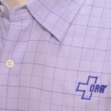 Red House Men's Dress Shirt, Purple w/check - SKU 2046