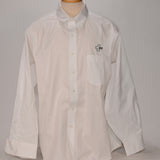 Van Heusen Men's Dress Shirt, Solid White - SKU 2055