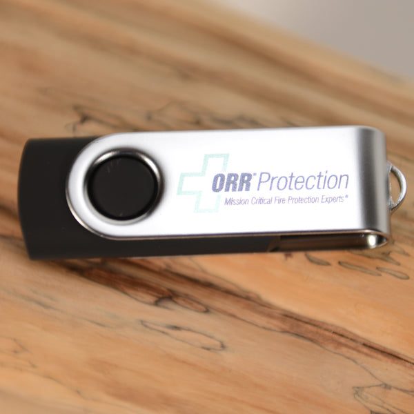 ORR Keychain Flashdrive, 4GB memory - SKU 908