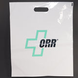 White Tradeshow Bags with ORR logo Sold in Packs of 25 - SKU 901