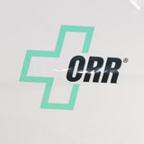 White Tradeshow Bags with ORR logo Sold in Packs of 25 - SKU 901