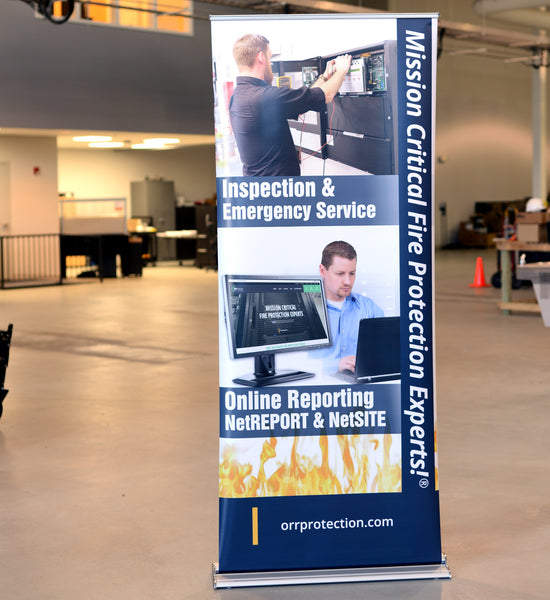 Pop-Up Banner 36in x 85in