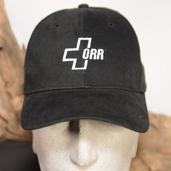 Richardson Hat - Black with Velcro Back Strap