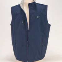 Devon Jones Dark Blue w/ Gray Lining Vest - SKU 2056