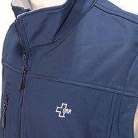 Devon Jones Dark Blue w/ Gray Lining Vest - SKU 2056