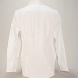 Cromwell Elevate Women's, Dress Shirt, LS, White w/ Mint-Black Logo - SKU 2027