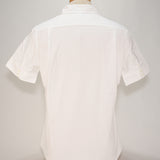 Port Authority Women's Oxford, SS, White w/Mint-Black Logo - SKU 2023